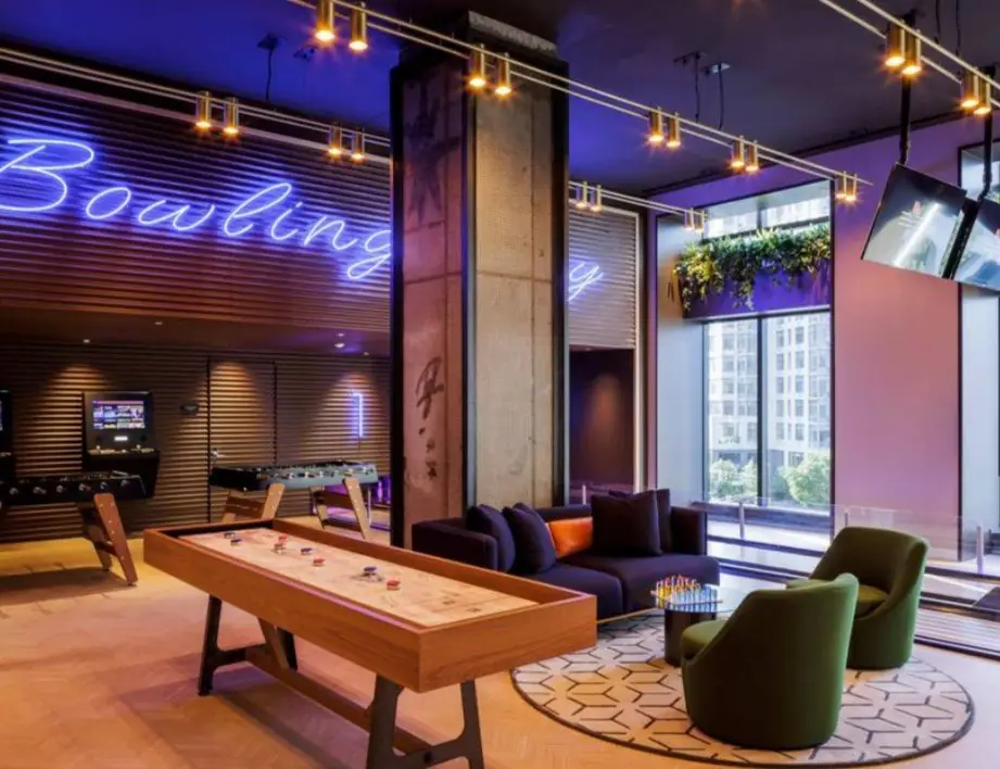 Custom seating at Haus 25, New Jersey by Trend Contract Furnishings