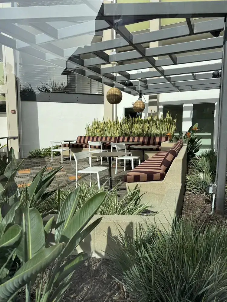 Custom seating at The Brio, Glendale, CA by Trend Contract Furnishings