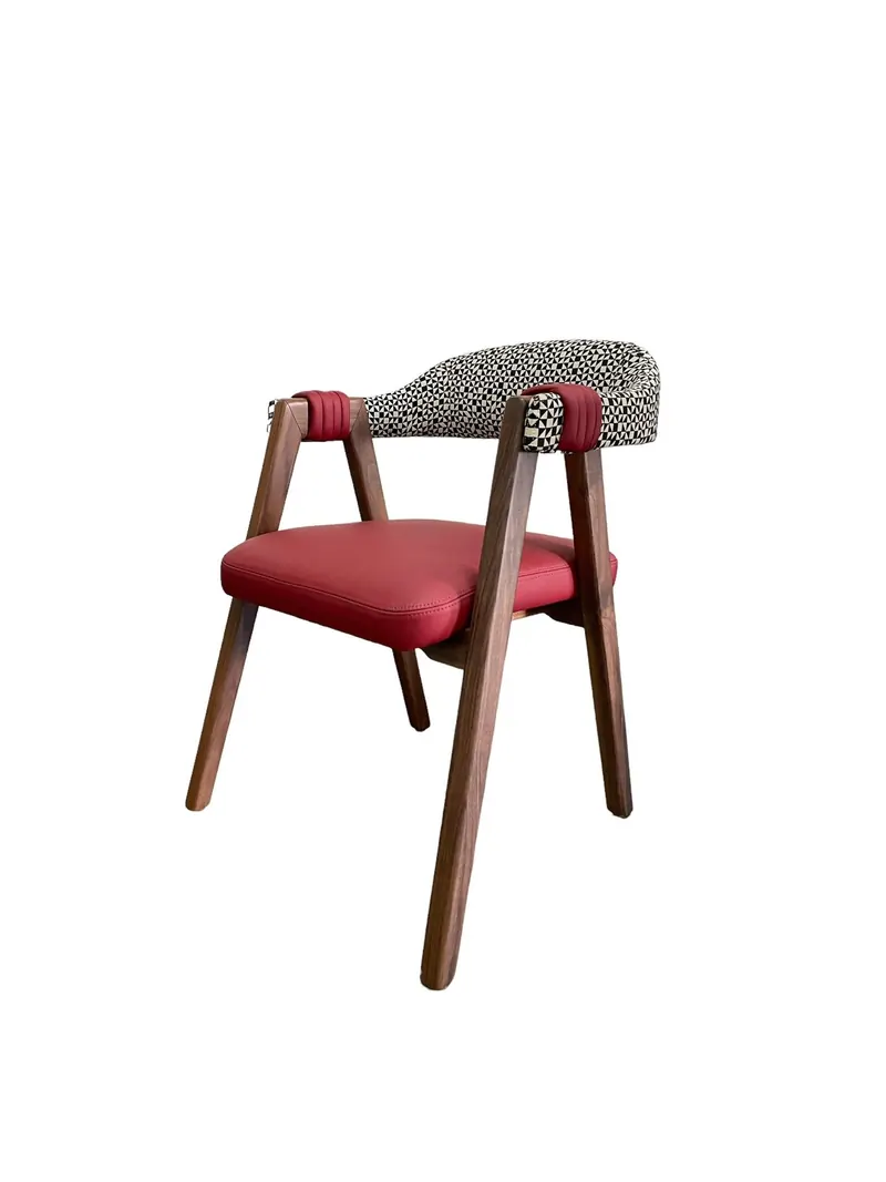 Agone Chair, custom dining chair made in Los Angeles