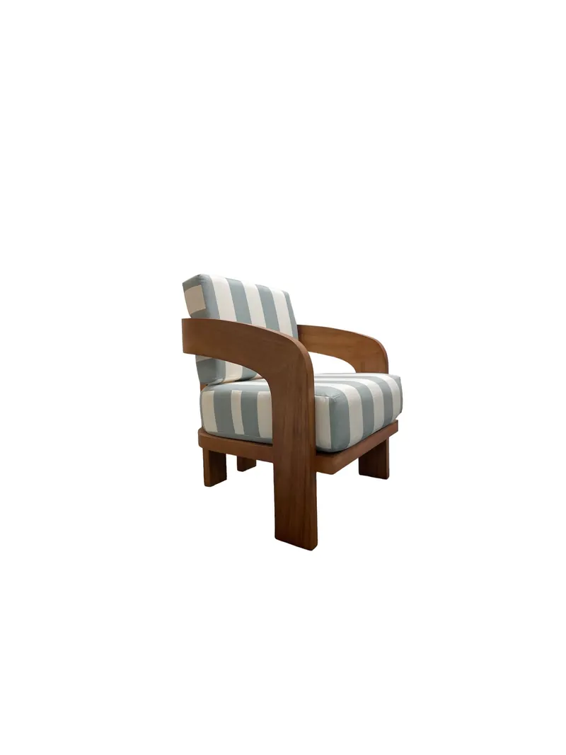 Cabo Chair, custom lounge chair made in Los Angeles