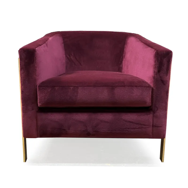 Gates Lounge Chair, custom lounge chair made in Los Angeles