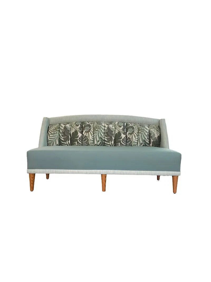 Holly Banquette, custom bench made in Los Angeles