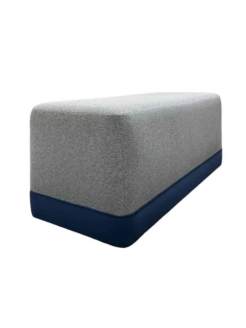 Malone Ottoman, custom bench made in Los Angeles