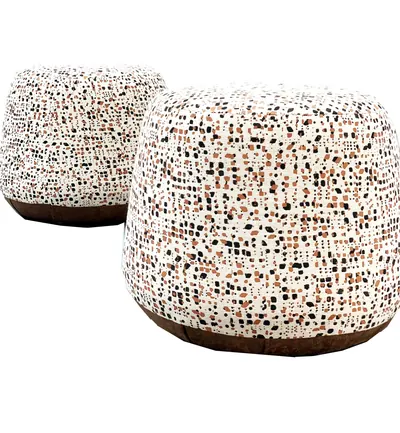 Show Pebble Ottoman alternate view